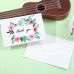 Thank You Card Fresh Style UV Printing Invitation Card With Envelope